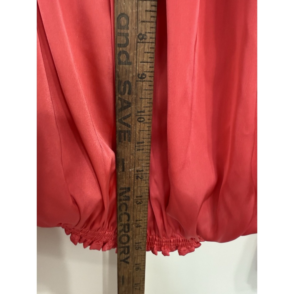 Shug Crop Top Watermelon Doris‎ NWT$248 Large Off Shoulder - Picture 5 of 8